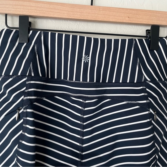 Athleta contender high rise striped leggings with pockets small - Picture 12 of 12
